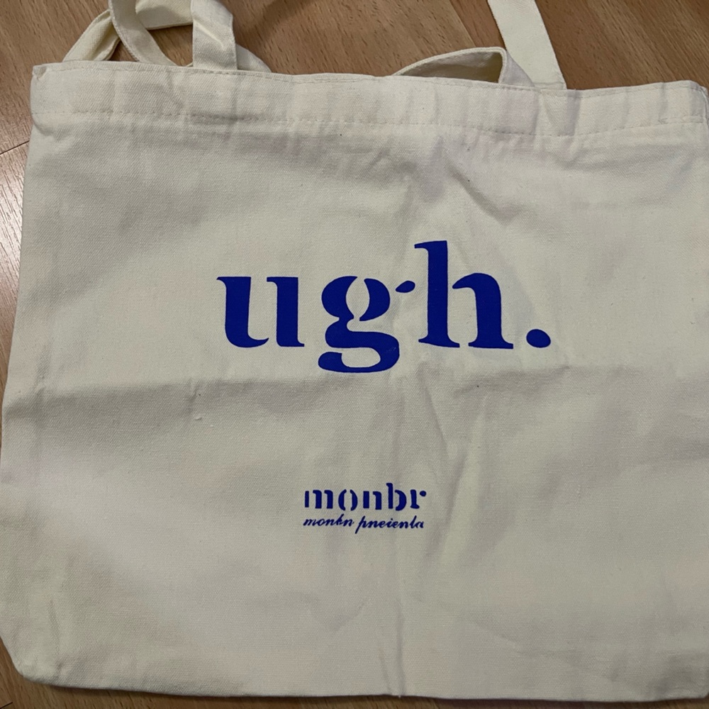 “Ugh” Canvas Tote